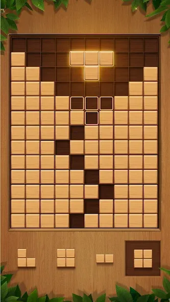 Взлом QBlock: Wood Block Puzzle Game (Вуд Блок Пазл)  [МОД Много денег] — полная версия apk на Андроид screen 1