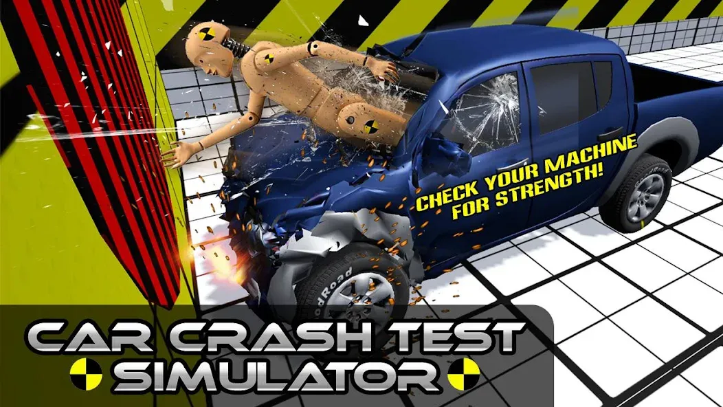 Скачать взлом Car Crash Test Simulator  [МОД Mega Pack] — полная версия apk на Андроид screen 3