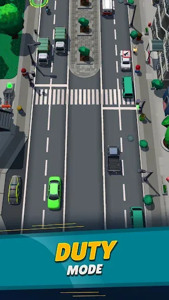 Скачать взломанную Traffic police simulator  [МОД Все открыто] — стабильная версия apk на Андроид screen 3