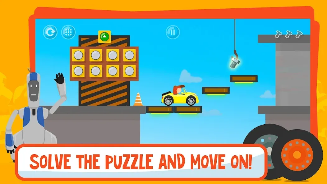 Взлом McWheelie logic games for kids  [МОД Много денег] — стабильная версия apk на Андроид screen 1