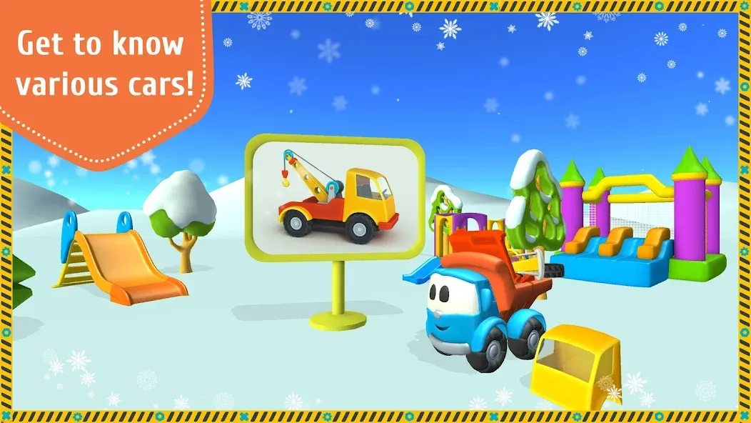 Скачать взлом Leo and Сars: games for kids  [МОД Mega Pack] — полная версия apk на Андроид screen 4