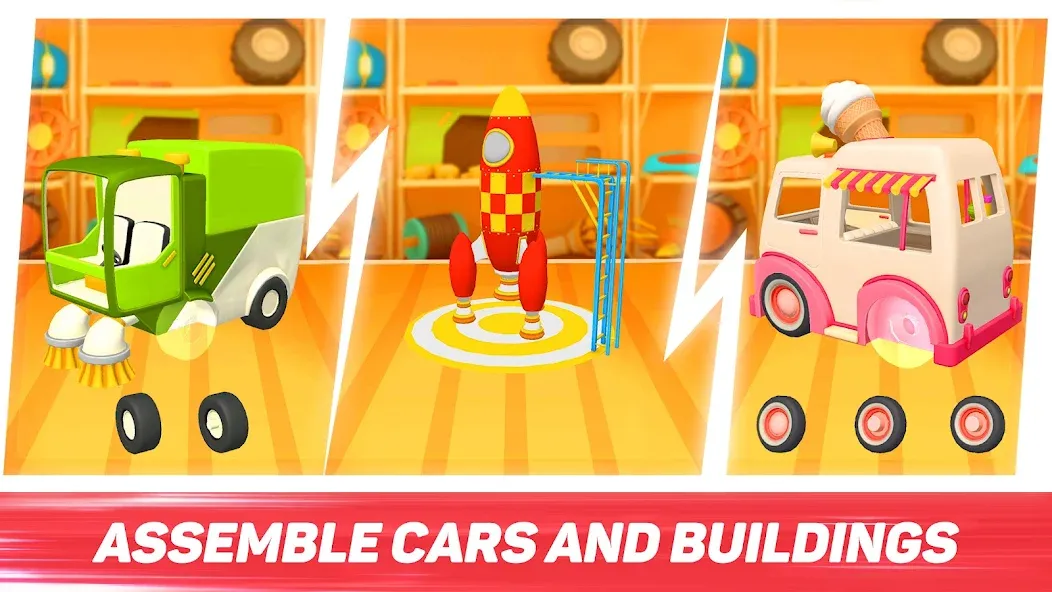 Скачать взломанную Leo Runner: car games for kids  [МОД Все открыто] — полная версия apk на Андроид screen 2