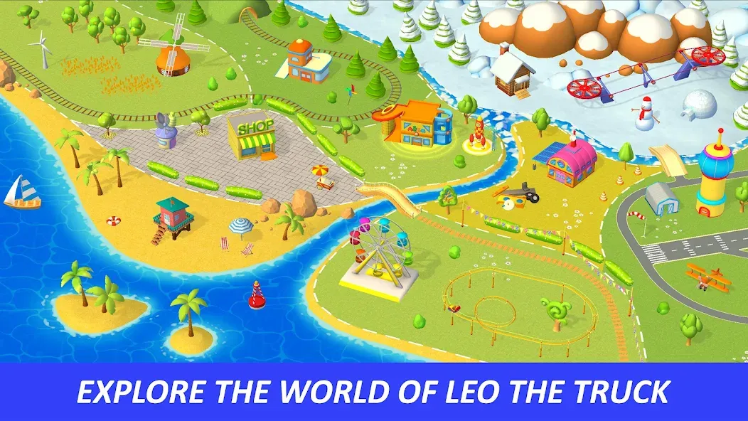 Взломанная Leo's World: toddler adventure  [МОД Все открыто] — полная версия apk на Андроид screen 1