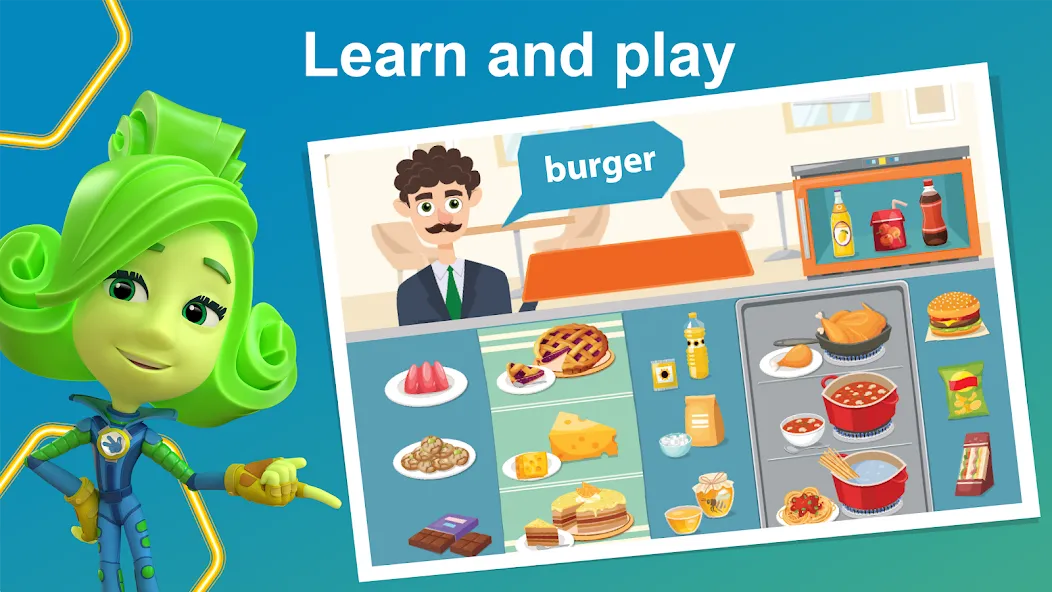 Скачать взломанную English for Kids Learning game  [МОД Mega Pack] — стабильная версия apk на Андроид screen 2