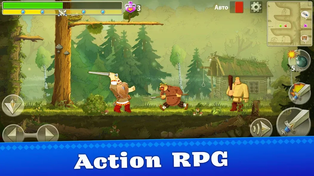 Взломанная Heroes Adventure: Action RPG  [МОД Бесконечные монеты] — последняя версия apk на Андроид screen 1