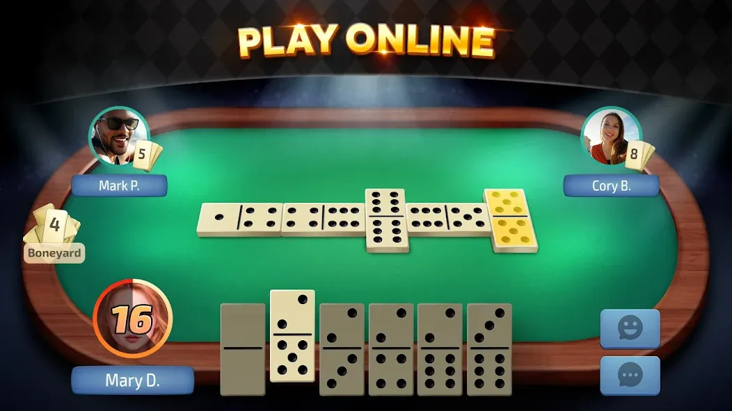 Взлом Domino — Dominos online game  [МОД Menu] — последняя версия apk на Андроид screen 2