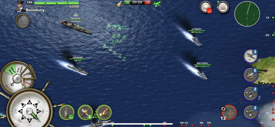 Взломанная Navy Field: Online Sea Battles (НеиФилд)  [МОД Mega Pack] — стабильная версия apk на Андроид screen 1