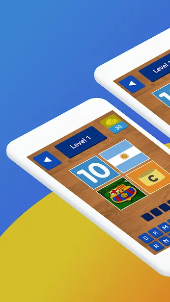 Скачать взлом 4 Pics 1 Footballer (Картинки 1 Футболист)  [МОД Меню] — последняя версия apk на Андроид screen 1