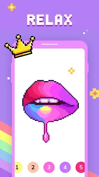 Взлом Paint by Number — Pixel Art  [МОД Много денег] — стабильная версия apk на Андроид screen 4