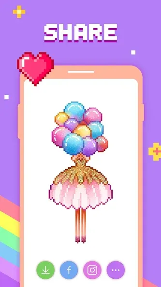 Взлом Paint by Number — Pixel Art  [МОД Много денег] — стабильная версия apk на Андроид screen 5
