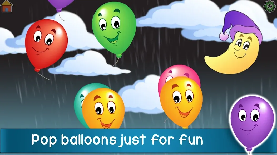 Скачать взломанную Kids Balloon Pop Game  [МОД Много денег] — полная версия apk на Андроид screen 2