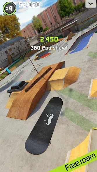 Скачать взломанную Touchgrind Skate 2 (Тачгринд Скейт 2)  [МОД Меню] — последняя версия apk на Андроид screen 2