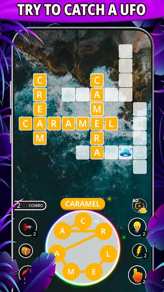 Скачать взломанную Word connect: word search game  [МОД Много монет] — последняя версия apk на Андроид screen 1