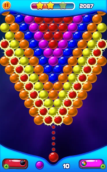 Скачать взлом Bubble Shooter 2 (Бабл Шутер 2)  [МОД Много денег] — стабильная версия apk на Андроид screen 3