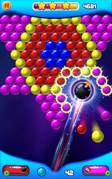 Скачать взлом Bubble Shooter 2 (Бабл Шутер 2)  [МОД Много денег] — стабильная версия apk на Андроид screen 5