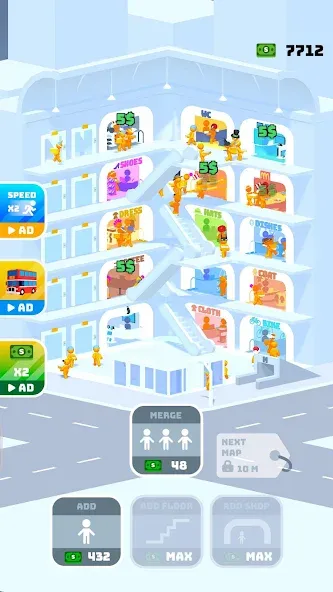 Взломанная Shopping Mania (Шоппинг Мания)  [МОД Mega Pack] — последняя версия apk на Андроид screen 1