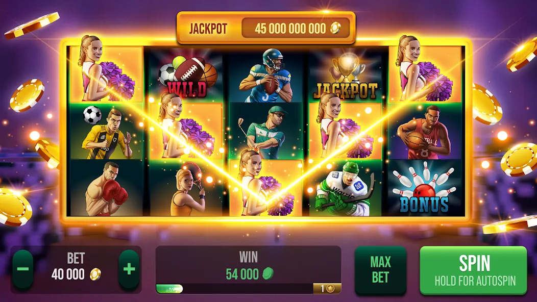 Скачать взлом Casino All Star: Poker & Slots (Казино Олл Стар)  [МОД Menu] — последняя версия apk на Андроид screen 3