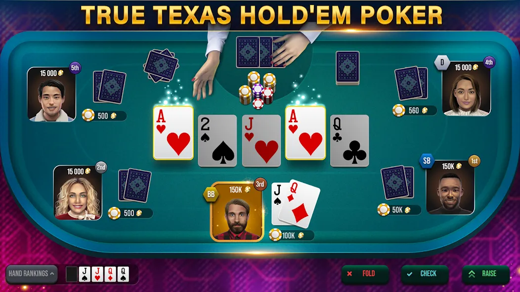 Скачать взлом Casino All Star: Poker & Slots (Казино Олл Стар)  [МОД Menu] — последняя версия apk на Андроид screen 4