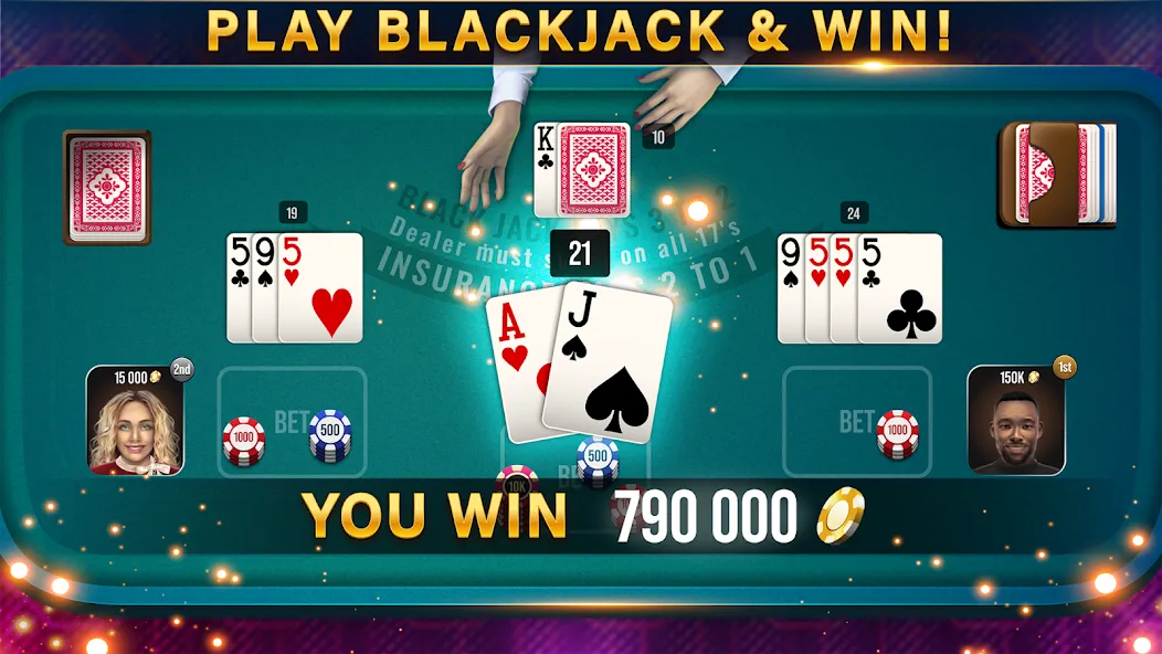 Скачать взлом Casino All Star: Poker & Slots (Казино Олл Стар)  [МОД Menu] — последняя версия apk на Андроид screen 5