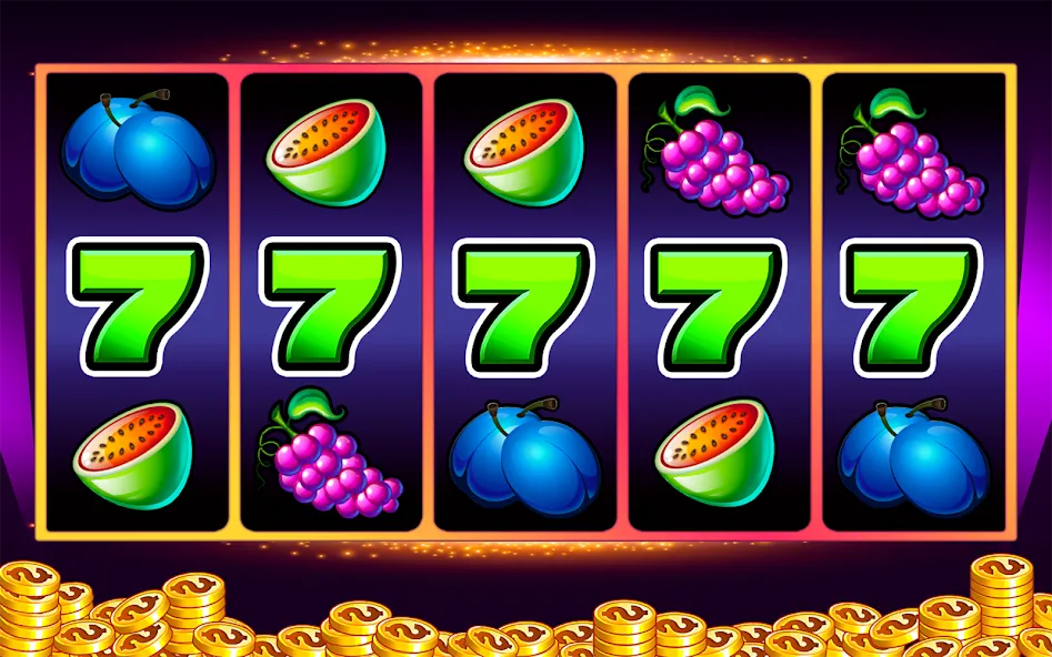 Взломанная Slots — casino slot machines  [МОД Бесконечные монеты] — полная версия apk на Андроид screen 4