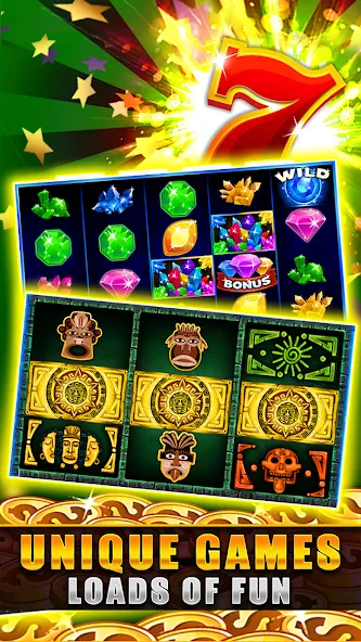 Взлом Golden Slots: Casino games (Голден Слотс)  [МОД Бесконечные монеты] — стабильная версия apk на Андроид screen 1