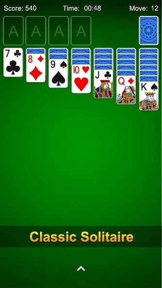 Взлом Solitaire — Classic Card Game (Солитер)  [МОД Меню] — полная версия apk на Андроид screen 2