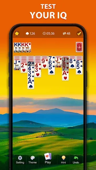 Взломанная Spider Solitaire Classic  [МОД Mega Pack] — полная версия apk на Андроид screen 4