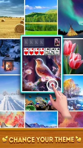 Скачать взломанную Spider Solitaire Card Game  [МОД Бесконечные монеты] — последняя версия apk на Андроид screen 3