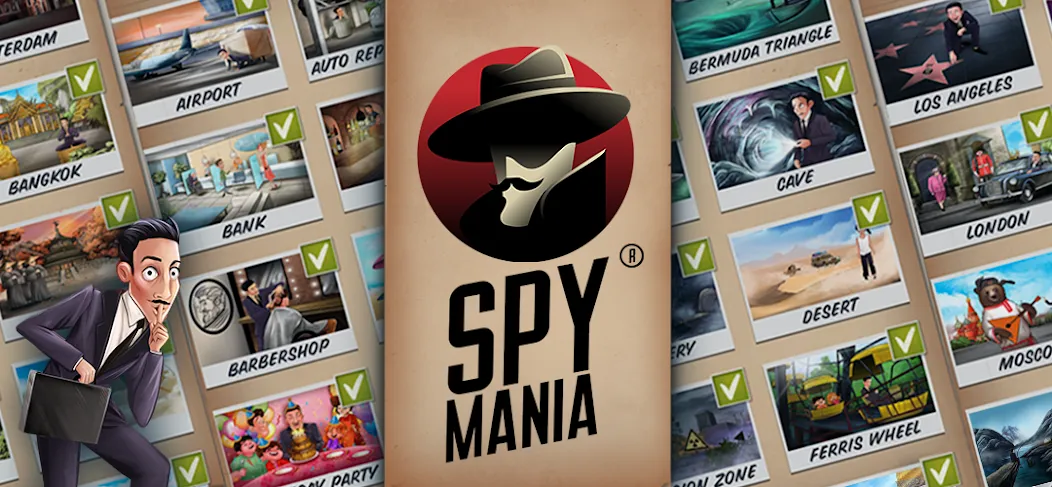 Скачать взлом Spy game: play with friends  [МОД Все открыто] — стабильная версия apk на Андроид screen 5