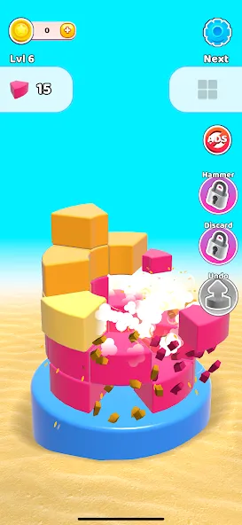 Взлом Color Wall 3D: Brain Puzzle (Цветная стена 3D)  [МОД Mega Pack] — полная версия apk на Андроид screen 2