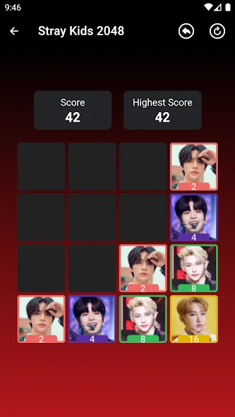 Взлом Stray Kids 2048 Game (Стрей Кидз 2048 игра)  [МОД Много денег] — стабильная версия apk на Андроид screen 3