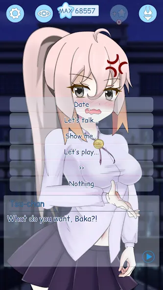 Скачать взломанную Fake Novel: Your Own Tsundere  [МОД Menu] — стабильная версия apk на Андроид screen 2