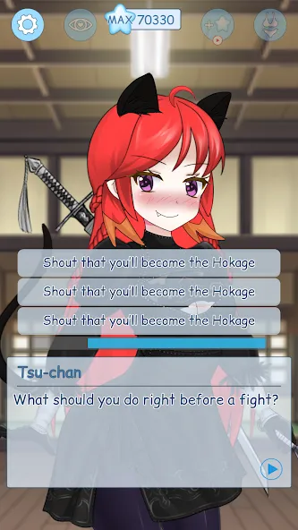 Скачать взломанную Fake Novel: Your Own Tsundere  [МОД Menu] — стабильная версия apk на Андроид screen 5