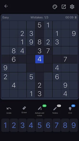 Скачать взлом Sudoku — Classic Sudoku Puzzle  [МОД Бесконечные монеты] — стабильная версия apk на Андроид screen 2