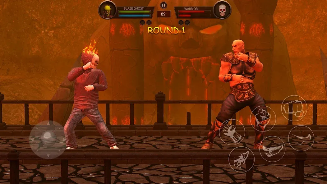 Скачать взломанную Ghost Fight 2 — Fighting Games  [МОД Меню] — последняя версия apk на Андроид screen 2