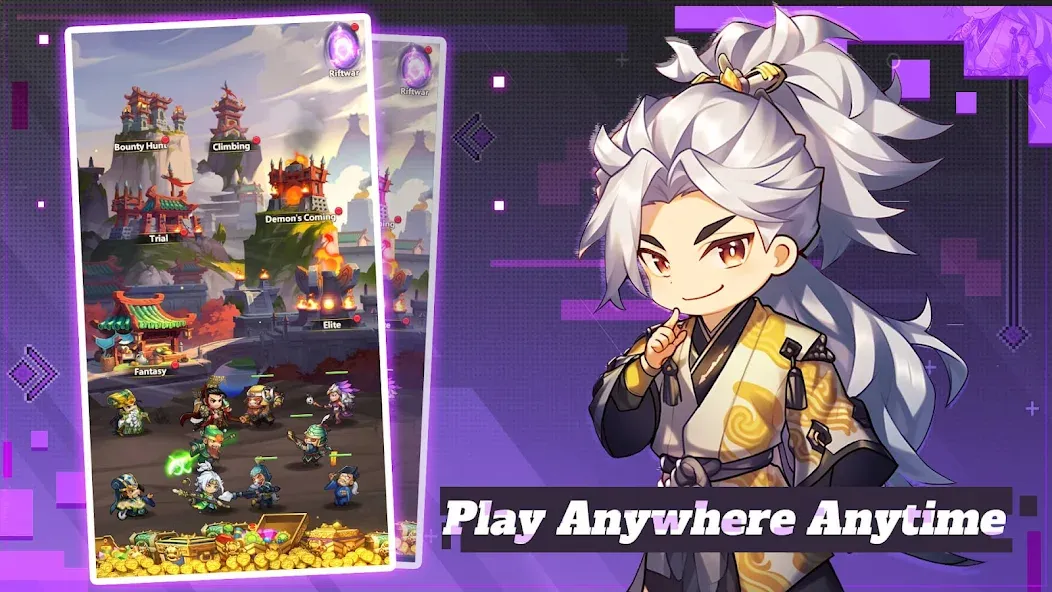 Взломанная Mini Heroes: Summoners War (Мини Герои)  [МОД Unlimited Money] — последняя версия apk на Андроид screen 1