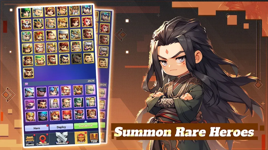 Взломанная Mini Heroes: Summoners War (Мини Герои)  [МОД Unlimited Money] — последняя версия apk на Андроид screen 2