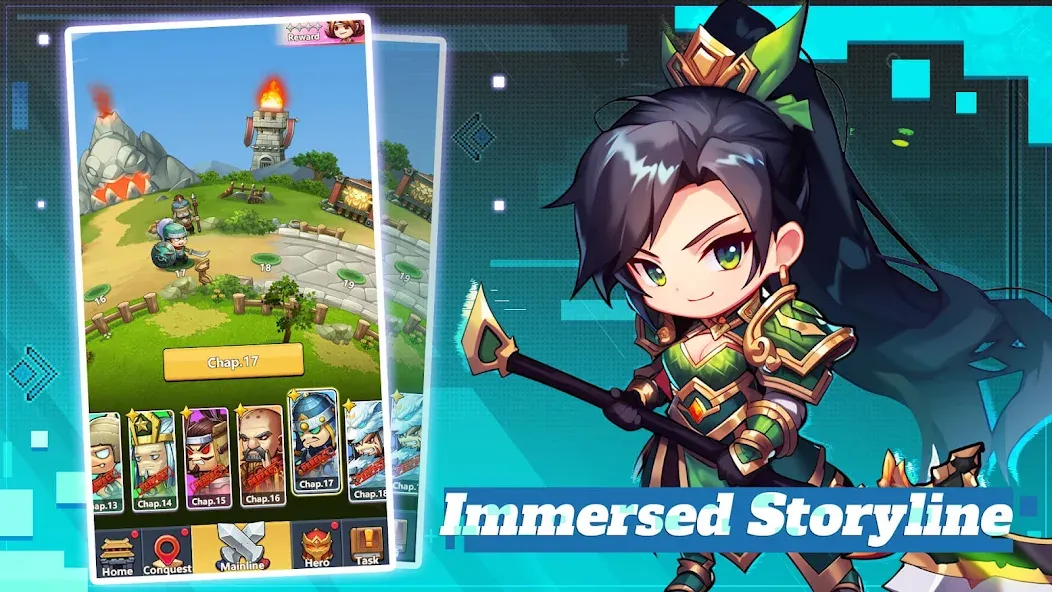 Взломанная Mini Heroes: Summoners War (Мини Герои)  [МОД Unlimited Money] — последняя версия apk на Андроид screen 5