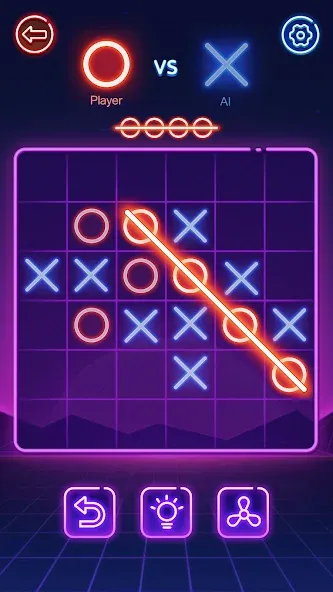 Взлом Tic Tac Toe 2 Player: XOXO  [МОД Много монет] — последняя версия apk на Андроид screen 2