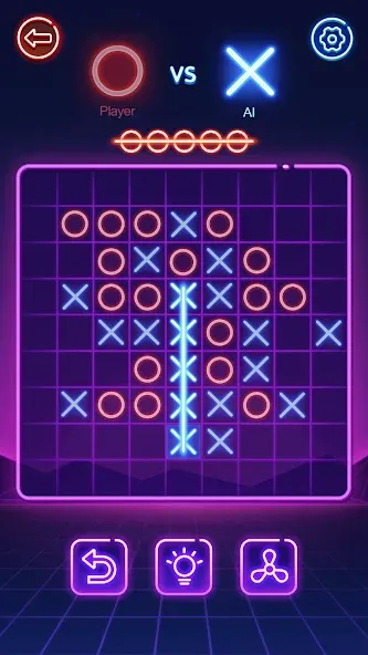 Взлом Tic Tac Toe 2 Player: XOXO  [МОД Много монет] — последняя версия apk на Андроид screen 4