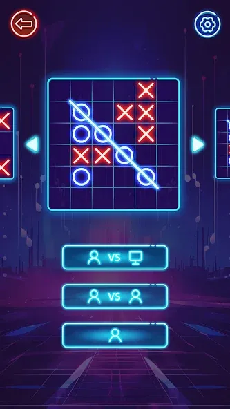 Скачать взлом OX Game — XOXO · Tic Tac Toe  [МОД Unlimited Money] — стабильная версия apk на Андроид screen 2