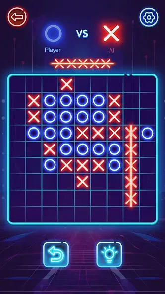 Скачать взлом OX Game — XOXO · Tic Tac Toe  [МОД Unlimited Money] — стабильная версия apk на Андроид screen 5