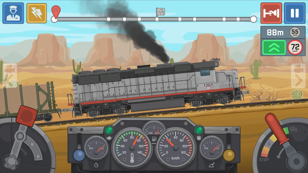 Взломанная Train Simulator: Railroad Game (Трейн Симулятор)  [МОД Mega Pack] — последняя версия apk на Андроид screen 1