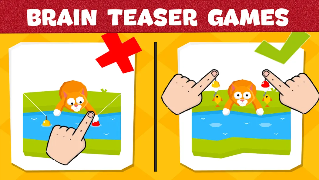 Скачать взломанную Brain Games: Puzzle for adults  [МОД Все открыто] — полная версия apk на Андроид screen 3