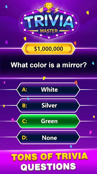 Взломанная Trivia Master — Word Quiz Game (ТРИВИЯ Мастер)  [МОД Много монет] — полная версия apk на Андроид screen 4