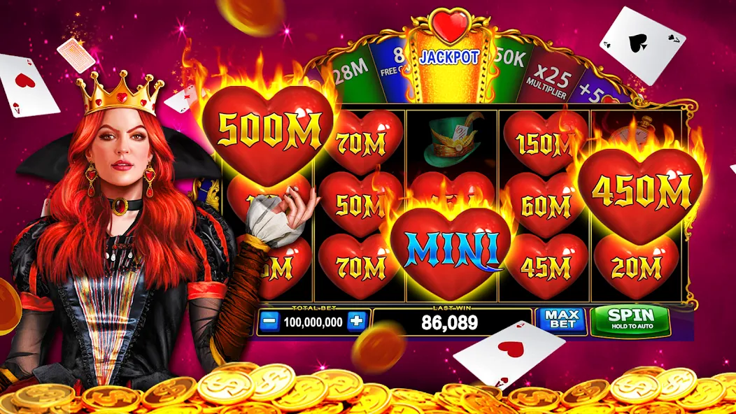 Взломанная Grand Jackpot Slots — Casino (Гранд Джекпот Слот игры)  [МОД Menu] — полная версия apk на Андроид screen 1