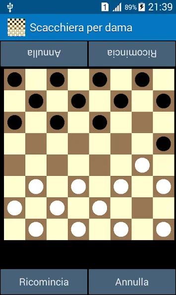 Скачать взлом Italian Checkers — Dama (Дама)  [МОД Бесконечные монеты] — последняя версия apk на Андроид screen 1