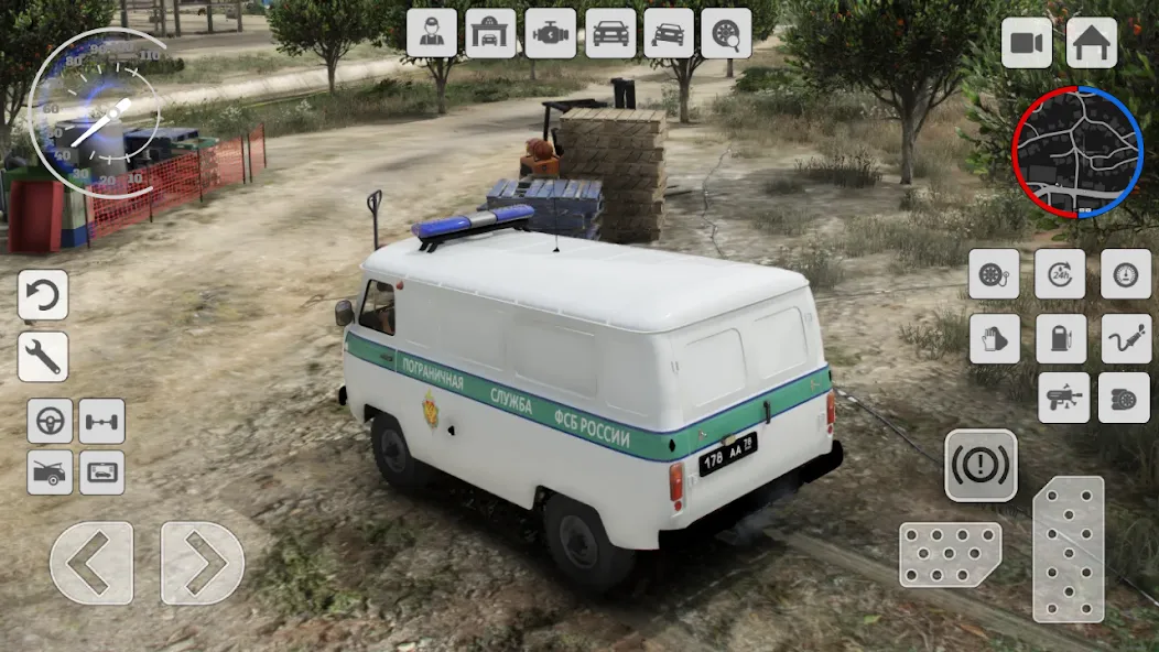 Скачать взломанную UAZ Loaf: Special vehicle 4×4  [МОД Все открыто] — стабильная версия apk на Андроид screen 4