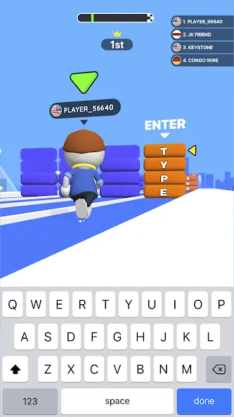 Скачать взлом Type Sprint: Typing Games (Тайп Спринт)  [МОД Много монет] — последняя версия apk на Андроид screen 3