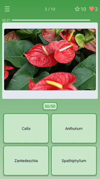 Взломанная Quiz: Flowers, Plants  [МОД Unlocked] — стабильная версия apk на Андроид screen 1